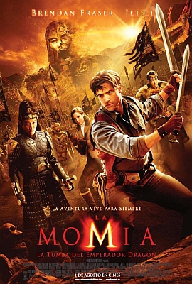 La Momia   La Tumba del Emperador Dragon (Audio Latino) 2008 DVDRIP Xvid Ac3 5 1  com preview 0