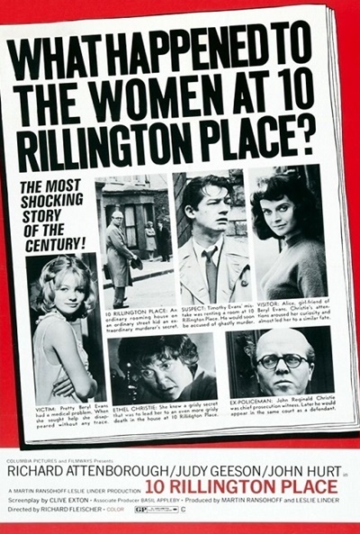 Póster de El estrangulador de Rillington Place