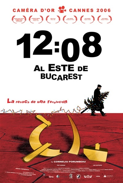 Póster de 12:08 al este de bucarest