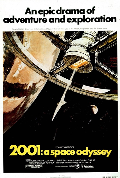 Póster de 2001: Una odisea del espacio