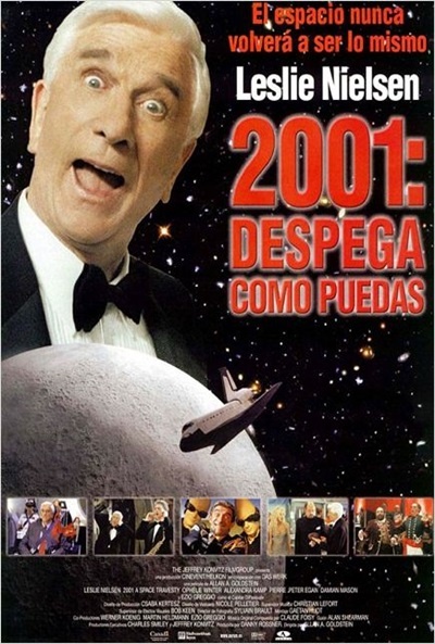 Póster de 2001: Despega como puedas