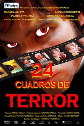 Póster de 24 cuadros de terror