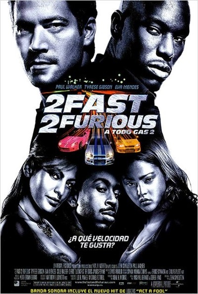 Póster de 2 Fast 2 Furious (A todo gas 2)