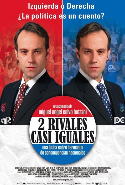 Póster de 2 rivales casi iguales