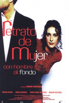 Imagen de Retrato de mujer con hombre al fondo