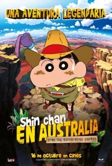 Imagen de Shin Chan en Australia. Tras las esmeraldas verdes