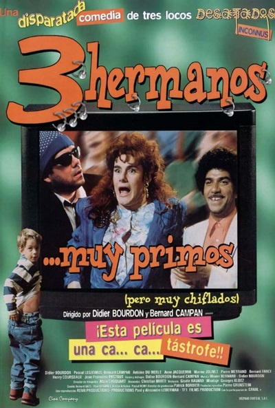 Póster de 3 hermanos... muy primos