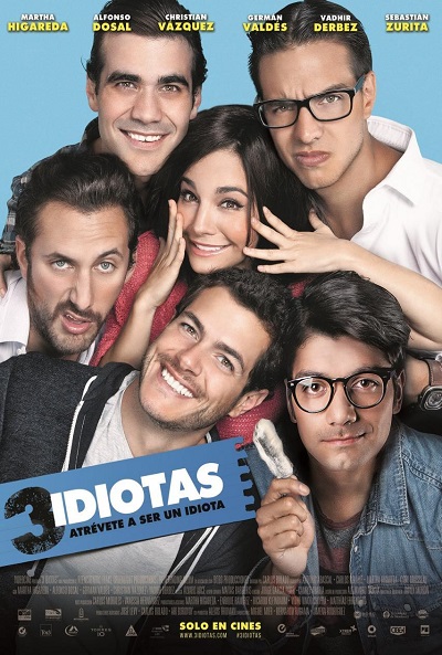 Póster de 3 idiotas