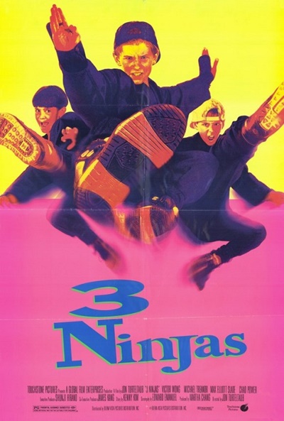 Póster de 3 pequeños ninjas