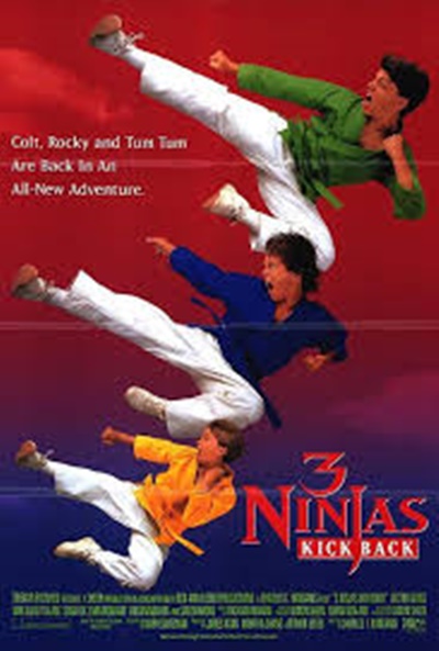 Póster de 3 ninjas contraatacan