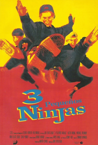 Póster de 3 pequeños ninjas