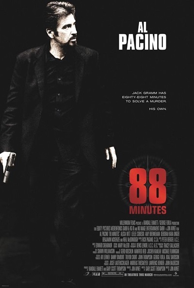 Póster de 88 minutos