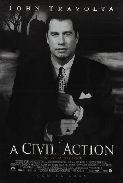 Póster de A Civil Action (Acción civil)