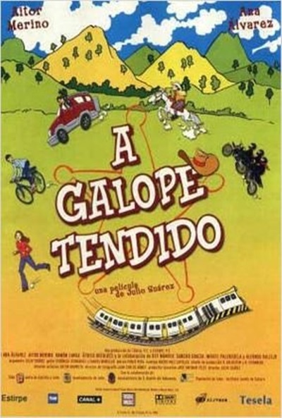 Póster de A galope tendido