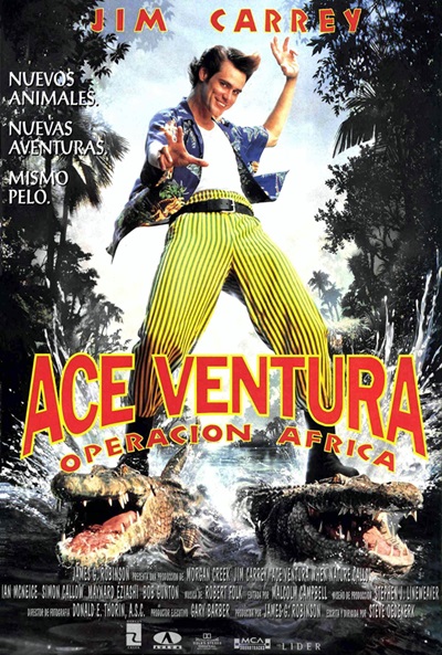 Póster de Ace Ventura: Operación África