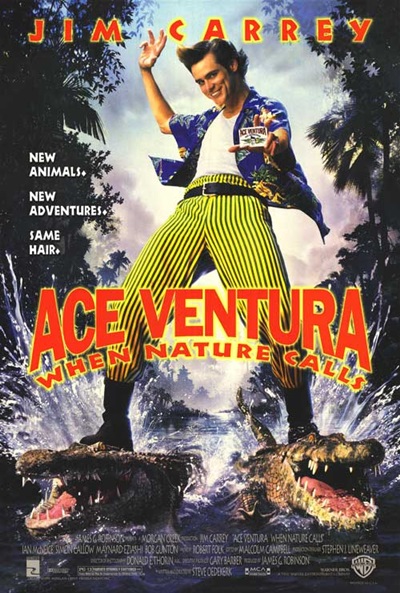 Póster de Ace Ventura: Operación África