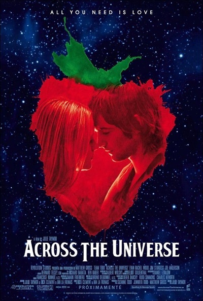 Póster de Across the Universe