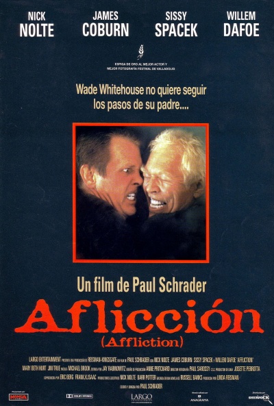 Póster de Aflicción