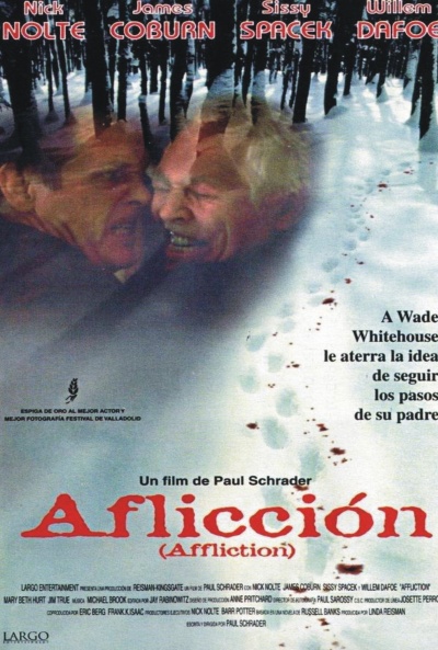 Póster de Aflicción