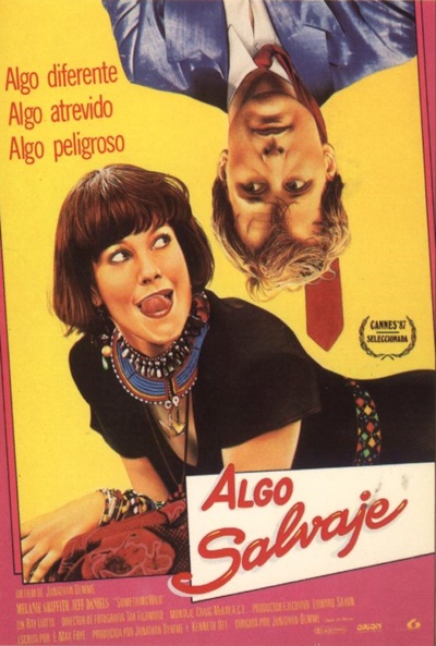 Póster de Algo salvaje