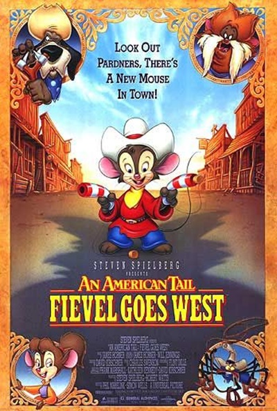 Póster de Fievel va al Oeste