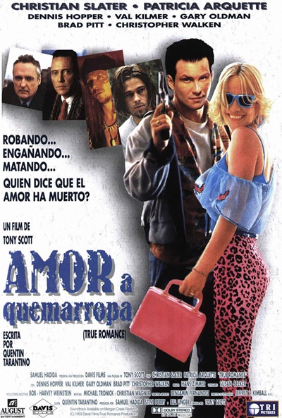 Póster de Amor a quemarropa