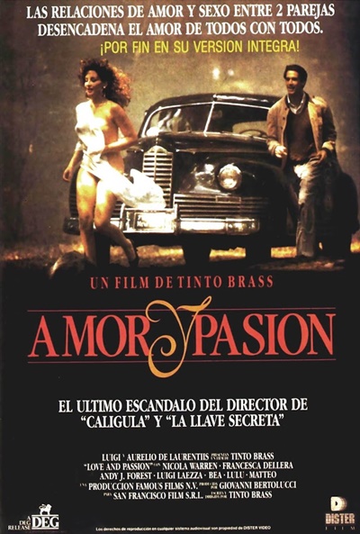 Póster de Amor y pasión