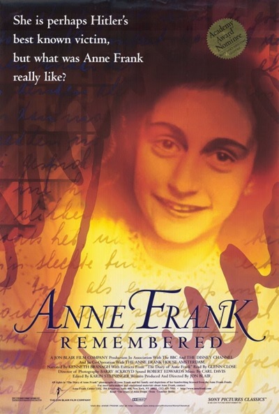 Póster de Recordando a Ana Frank