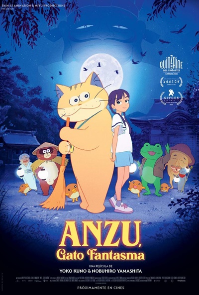 Póster de Anzu, gato fantasma