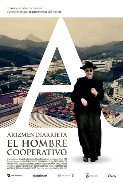 Póster de Arizmendiarreta, el hombre cooperativo