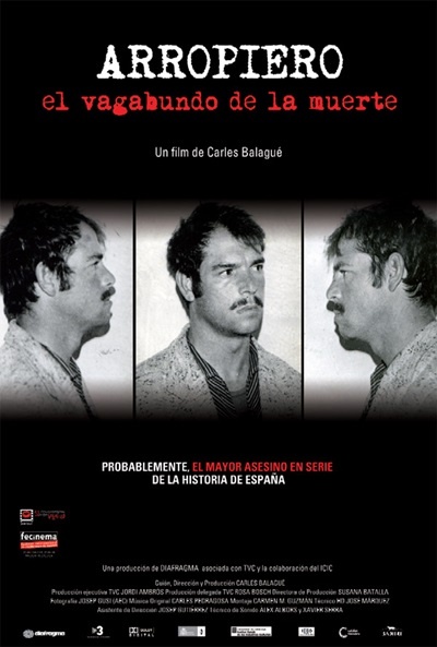 Póster de Arropiero, el vagabundo de la muerte