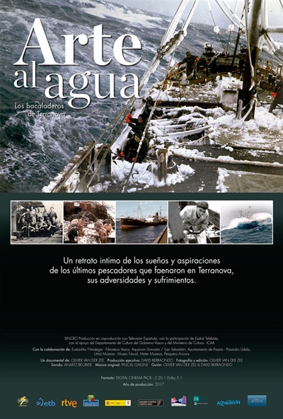 Póster de Arte al agua