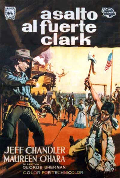 Póster de Asalto al Fuerte Clark