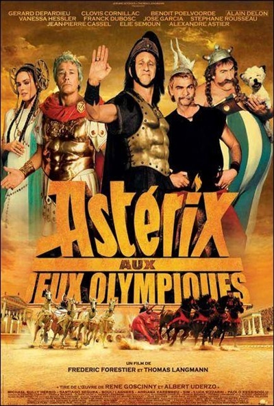 Póster de Asterix en los Juegos Olimpicos