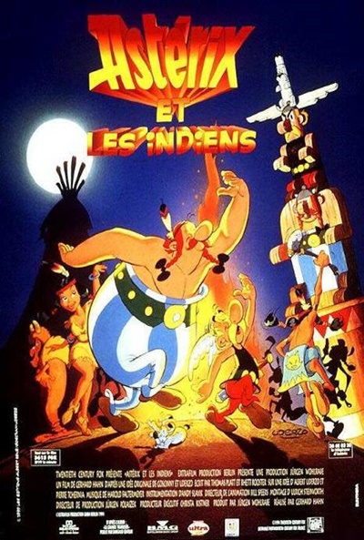 Póster de Astérix en America