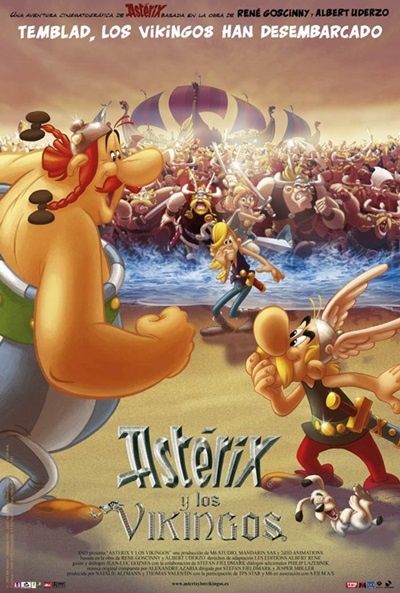 Póster de Astérix y los vikingos