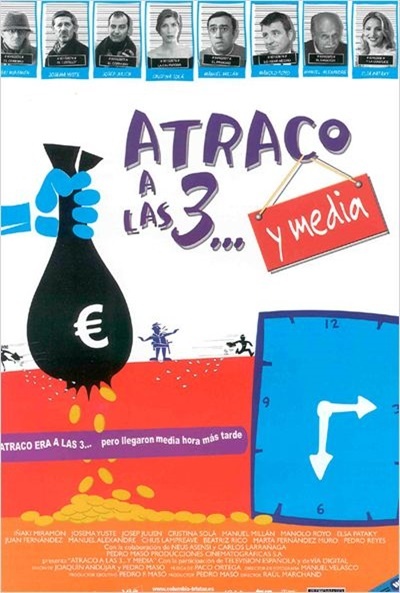 Póster de Atraco a las 3... y media