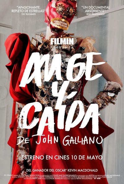 Póster de Auge y caída de John Galliano