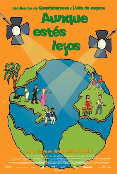 Póster de Aunque estés lejos