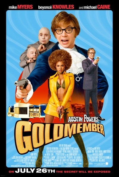 Póster de Austin Powers en Miembro de Oro