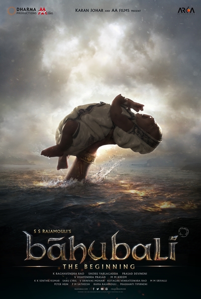 Póster de Baahubali: El origen de la leyenda