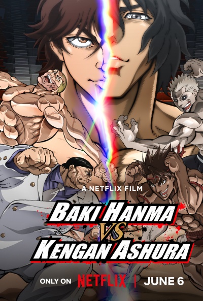 Póster de Baki Hanma vs. Kengan Ashura