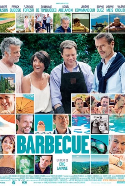 Póster de Barbacoa de amigos