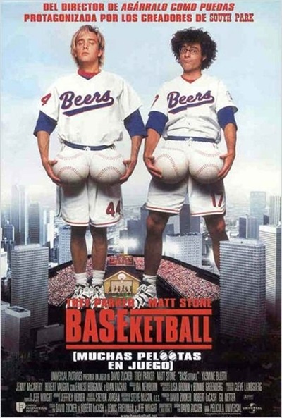 Póster de BASEketball - Muchas pelotas en juego