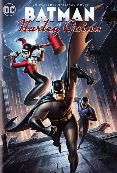 Póster de Batman y Harley Quinn