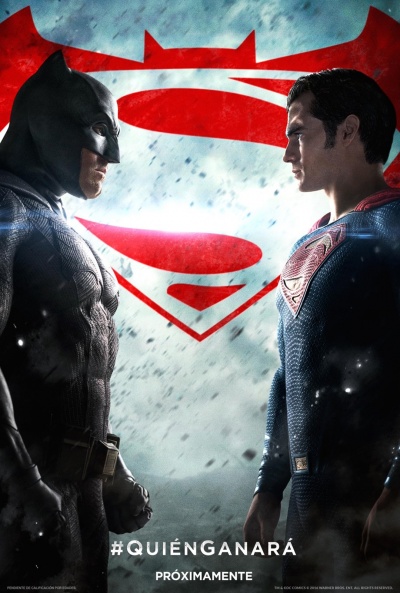 Póster de Batman v Superman: El amanecer de la justicia