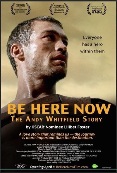 Póster de Be Here Now: The Andy Whitfield Story