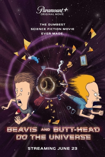 Póster de Beavis and Butt-Head Do the Universe