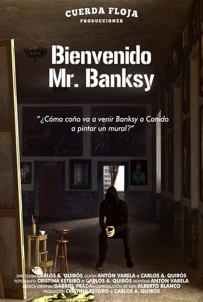 Póster de Bienvenido Mr. Banksy