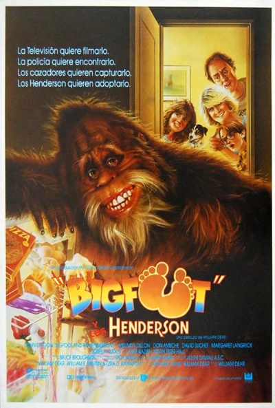 Póster de Bigfoot y los Henderson